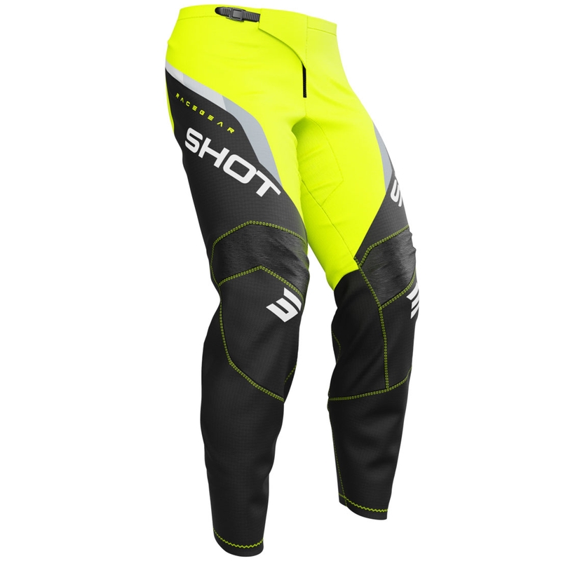 Dětské motokrosové kalhoty Shot Draw Daytona fluo žluté