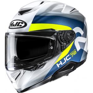 Integrální helma na motorku HJC RPHA 72 Phyta MC3H šedo-modro-žlutá