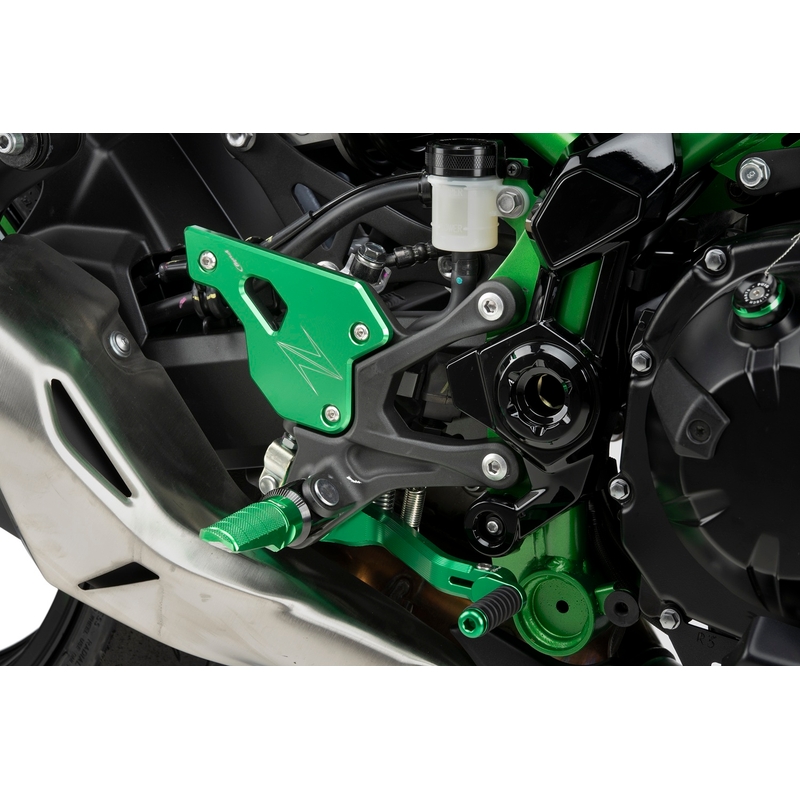 Patníky PUIG zelená pro KAWASAKI Z 900 2023-2026