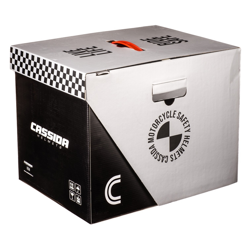 Výklopná helma na motorku Cassida Modulo 2.1 Compass matná černo-šedá