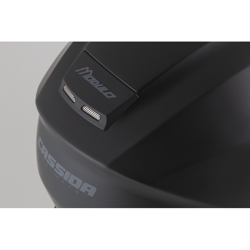 Výklopná helma na motorku Cassida Modulo 2.1 Compass matná černo-šedá