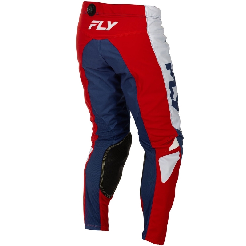 Motokrosové kalhoty FLY Racing - USA Kinetic červeno-bílo-modré