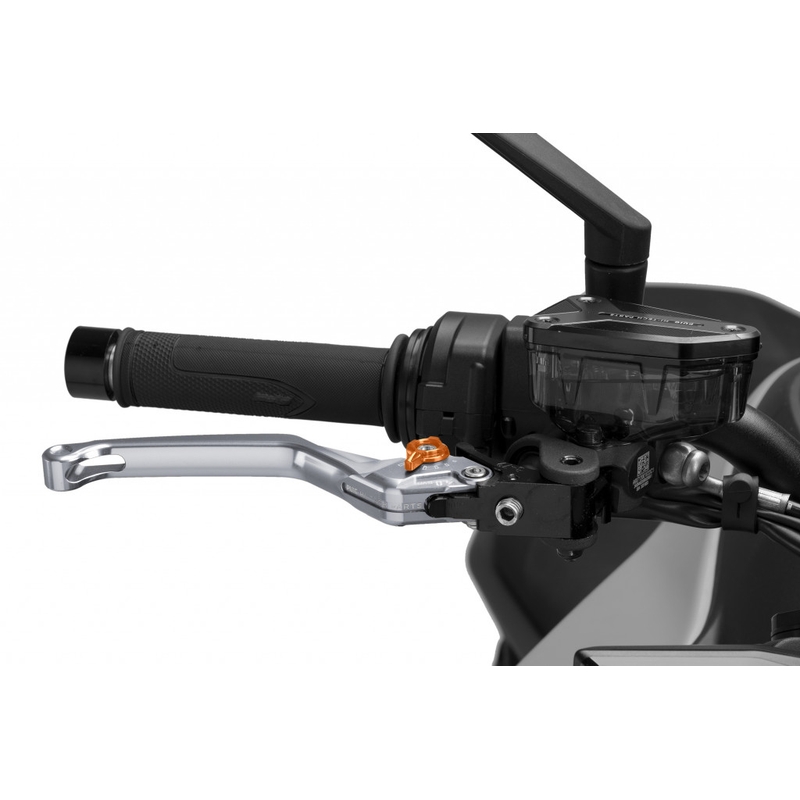 Páčka brzdy bez adaptéru PUIG 4.0 dlouhé titan/orange