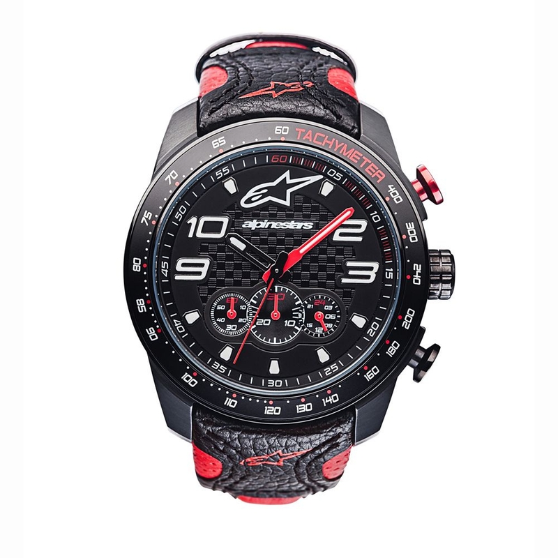Hodinky Alpinestars Tech Race Chrono černo-červené
