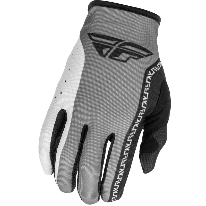 Motokrosové rukavice FLY Racing - USA Lite šedo-černé