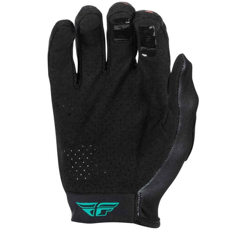 Motokrosové rukavice FLY Racing - USA Lite Americana černo-červeno-zlaté