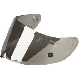 Stříbrně iridiové plexi HJC HJ-26