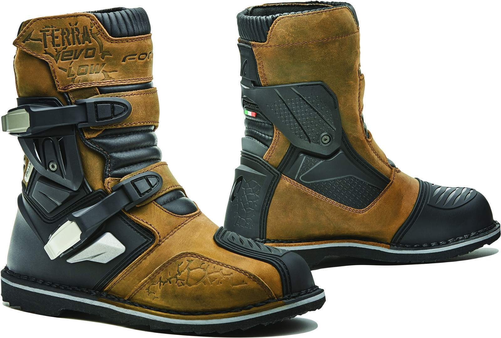 Boty na motorku Forma Terra Evo Low hnědé Velikost: 37