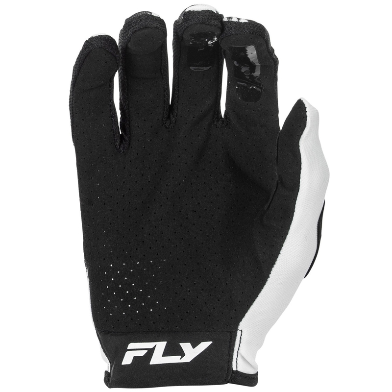 Motokrosové rukavice FLY Racing - USA Lite Warp bílo-modro-růžové