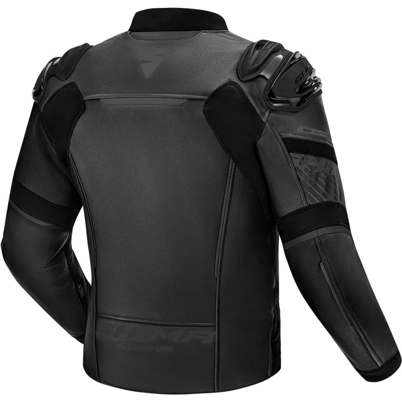 Kožená bunda na motorku Shima Bandit 2.0 černo-černá