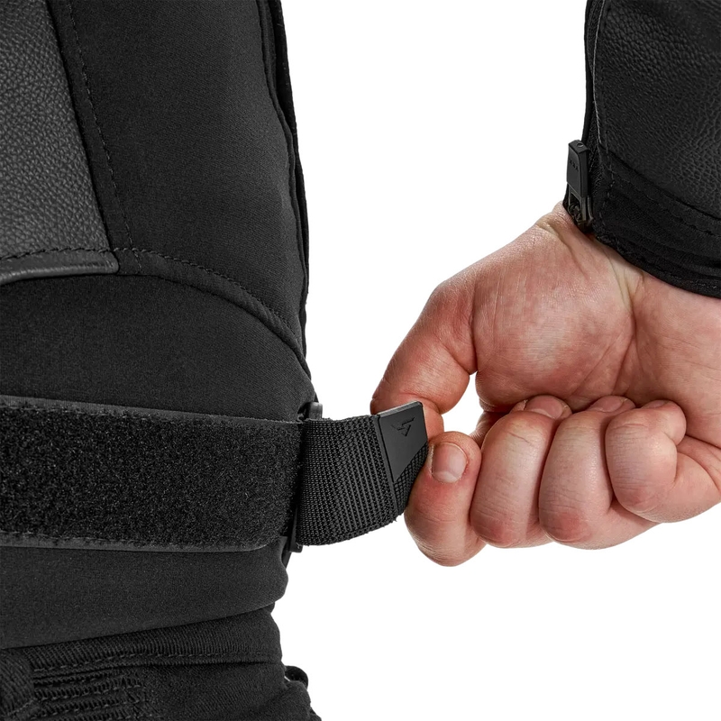 Kožená bunda na motorku Shima Bandit 2.0 černo-černá