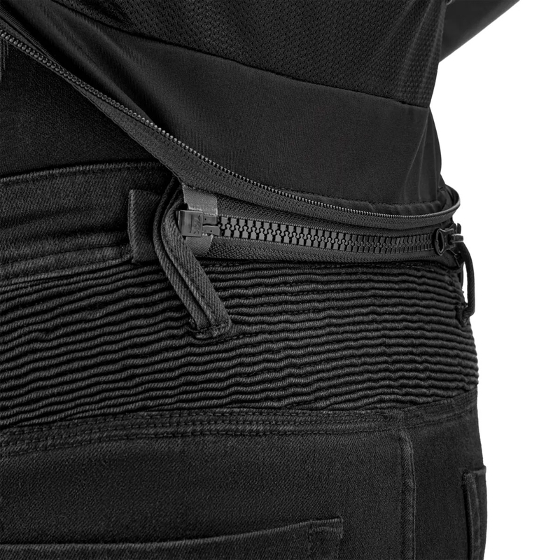 Kožená bunda na motorku Shima Bandit 2.0 černo-černá