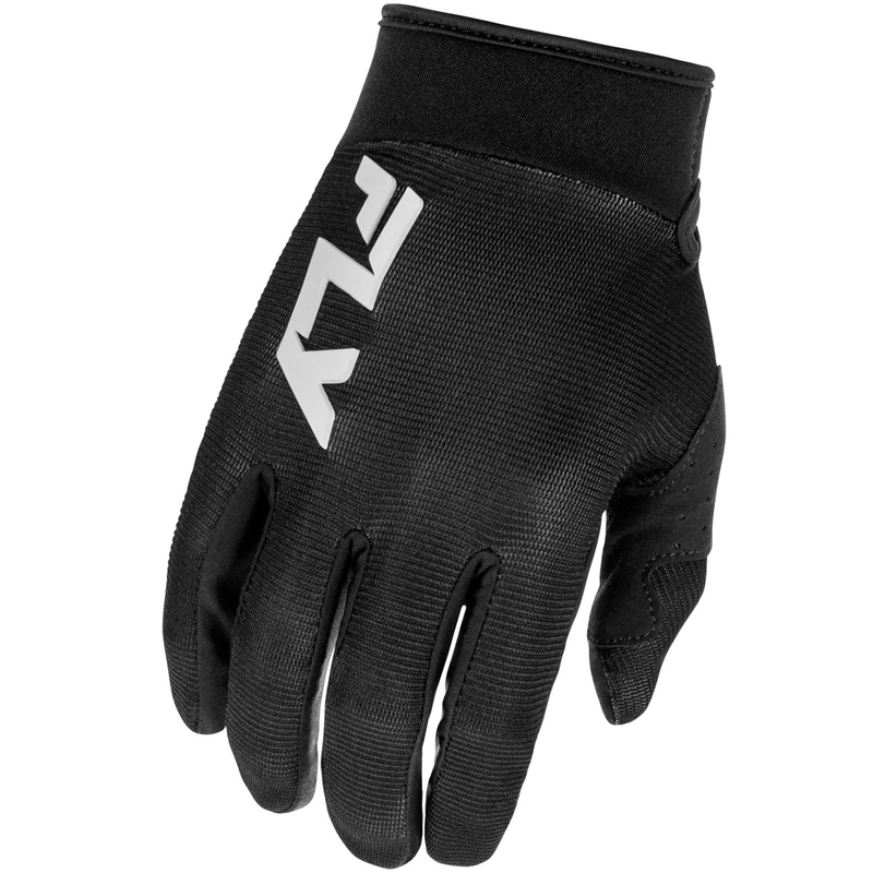 Motokrosové rukavice FLY Racing - USA F-16 černo-bílé