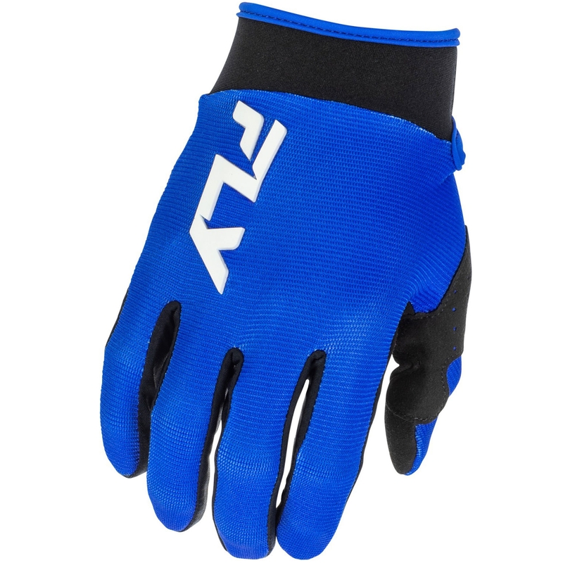 Motokrosové rukavice FLY Racing - USA F-16 modro-bílé
