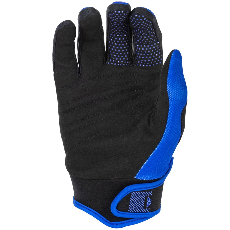 Motokrosové rukavice FLY Racing - USA F-16 modro-bílé