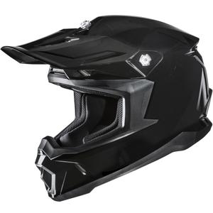 Motokrosová helma HJC C50 Solid metalická černá