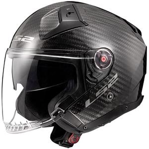 Otevřená přilba na motorku LS2 OF603 Infinity II Carbon-06 černá lesklá