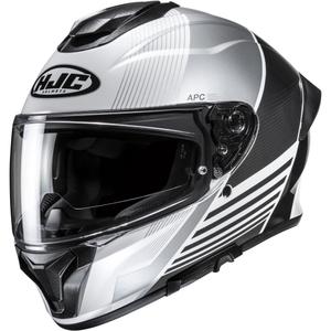 Integrální helma na motorku HJC C71 Morix MC5 černo-stříbrná