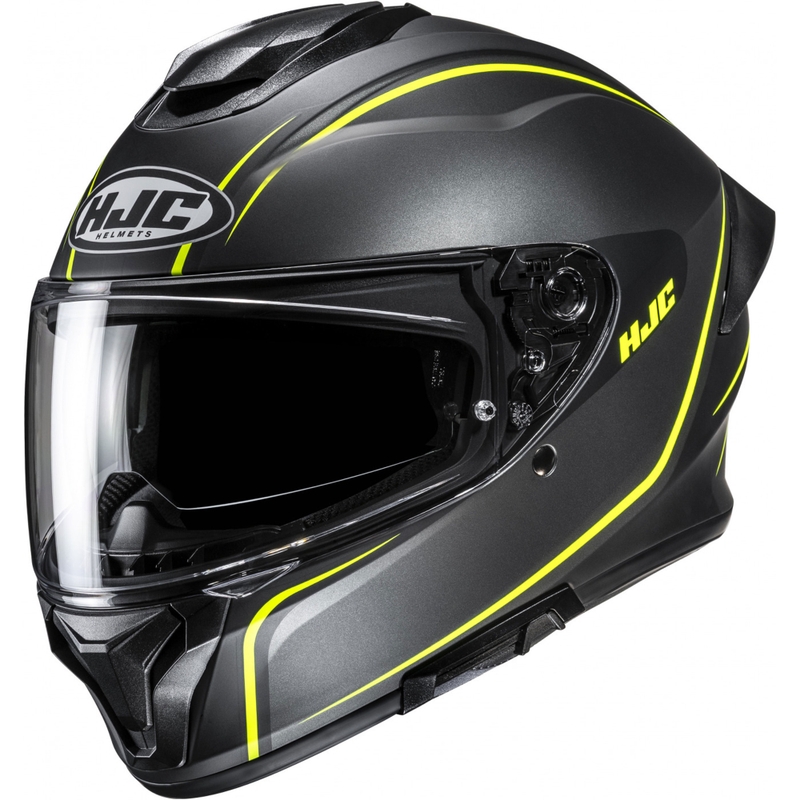 Integrální helma na motorku HJC C71 Quez MC3HSF černo-fluo žlutá