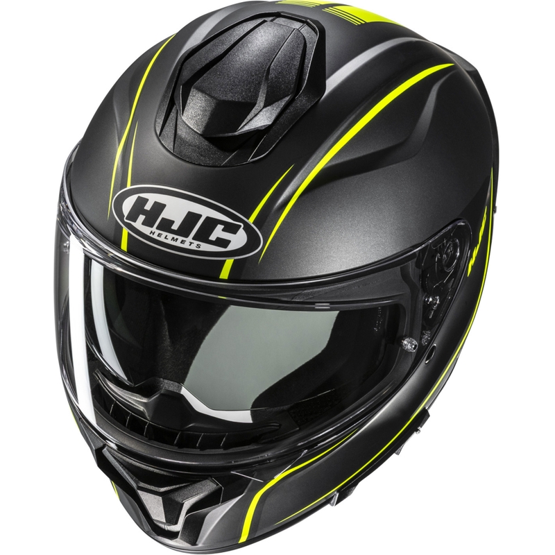 Integrální helma na motorku HJC C71 Quez MC3HSF černo-fluo žlutá