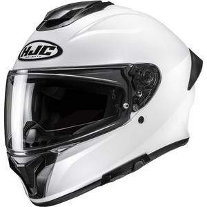 Integrální helma na motorku HJC C71 Solid perleťově bílá