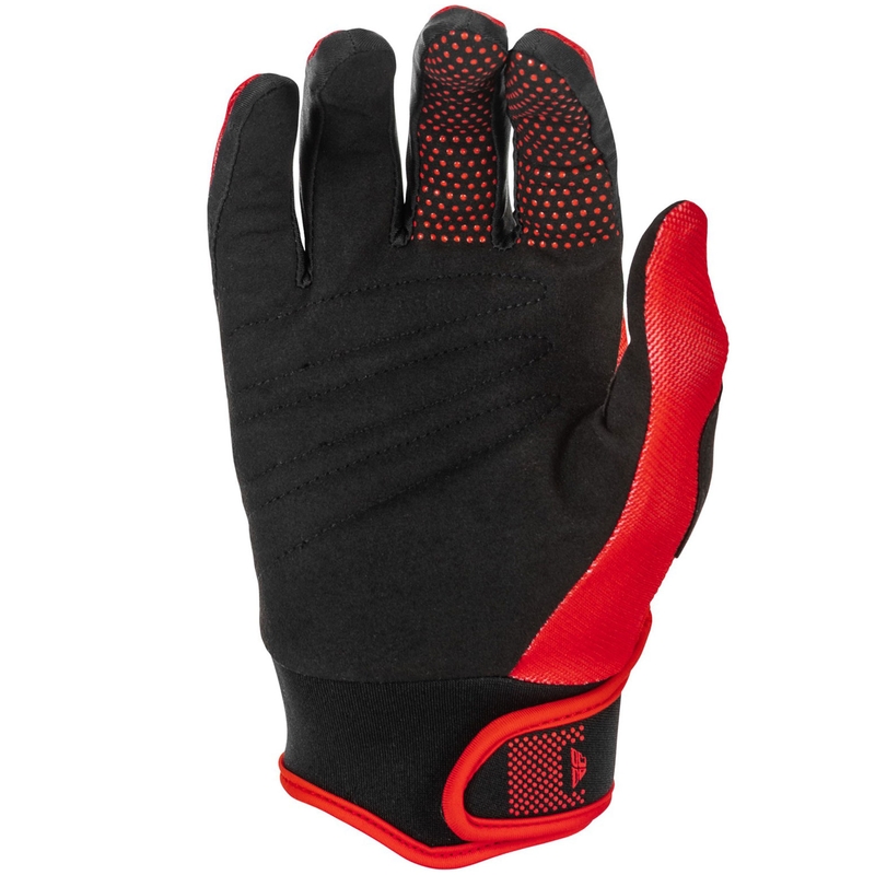 Dětské motokrosové rukavice FLY Racing - USA F-16 červeno-černo-bílé