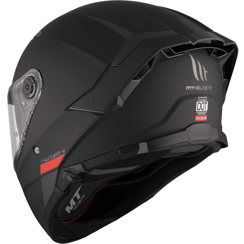 Integrální přilba na motorku MT FF118SV Thunder 4 SV černá matná