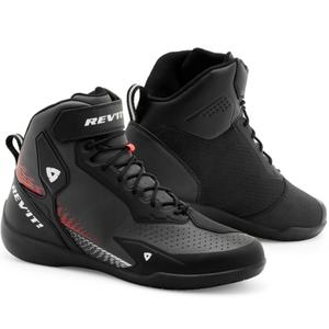 Boty na motorku Revit G-Force 2 černo-fluo červené