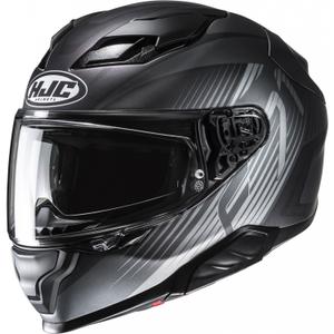 Integrální helma na motorku HJC F71 Catos MC5SF černo-šedá