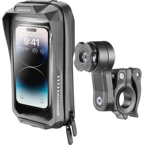 Univerzální voděodolné pouzdro na mobilní telefony Interphone QUIKLOX Waterproof, max. 7"s úchytem na řídítka