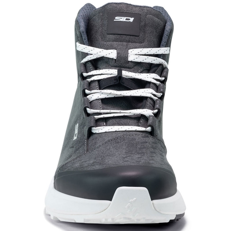 Boty na motorku SIDI NUCLEUS Suede WP černo-bílé