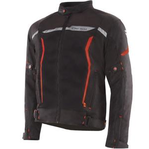 Bunda na motorku Street Racer Flex Air černo-červená