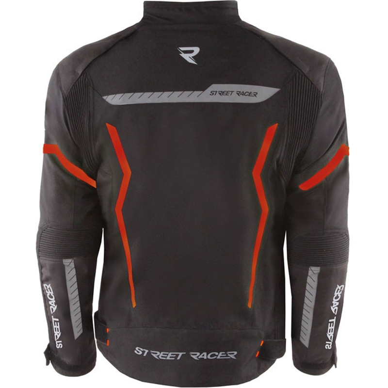 Bunda na motorku Street Racer Flex Air černo-červená
