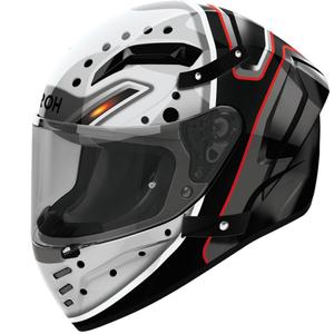 Integrální helma na motorku Airoh CONNOR Masker lesklá šedo-černá