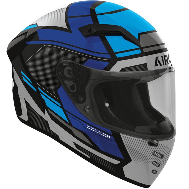 Integrální helma na motorku Airoh CONNOR Ego lesklá modrá