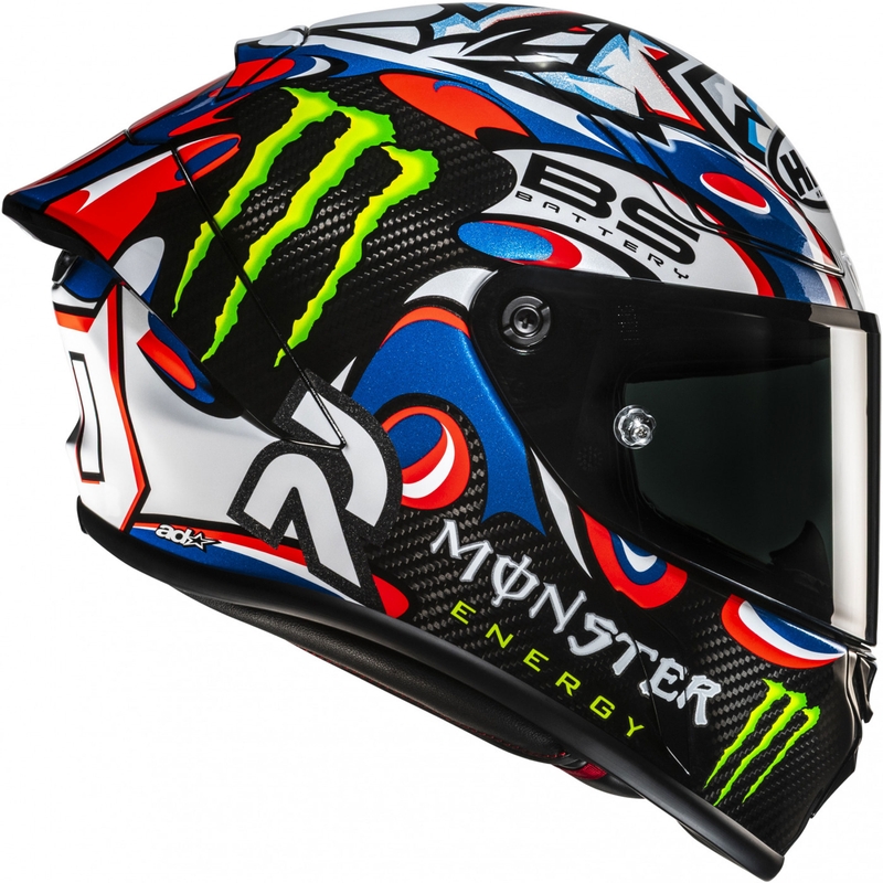 Integrální helma na motorku HJC RPHA 1 V2 CARBON Quartararo Le Mans III MC25 multicolor