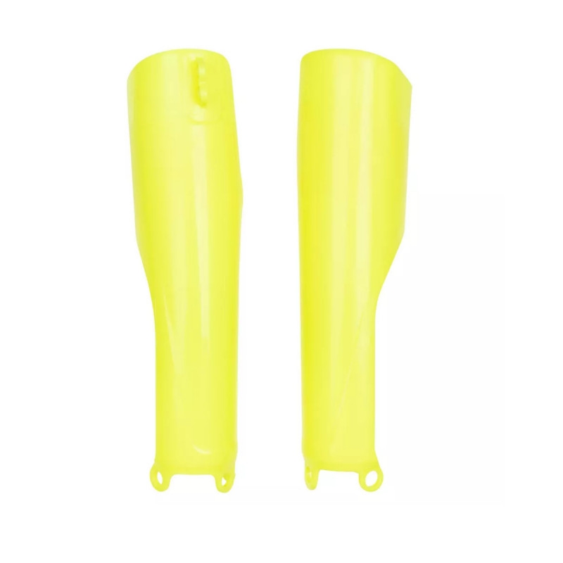 Ochranné kryty vidlice POLISPORT fluorescentní žlutá pro HONDA CRF 450 R 2019, HONDA CRF 250 R 2019