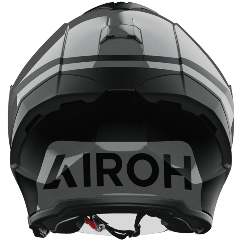 Otevřená helma na motorku Airoh H21 Square matno-lesklá černo-šedá