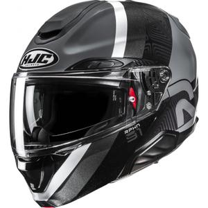 Výklopná helma na motorku HJC RPHA 91 Fensh MC5 černo-šedá