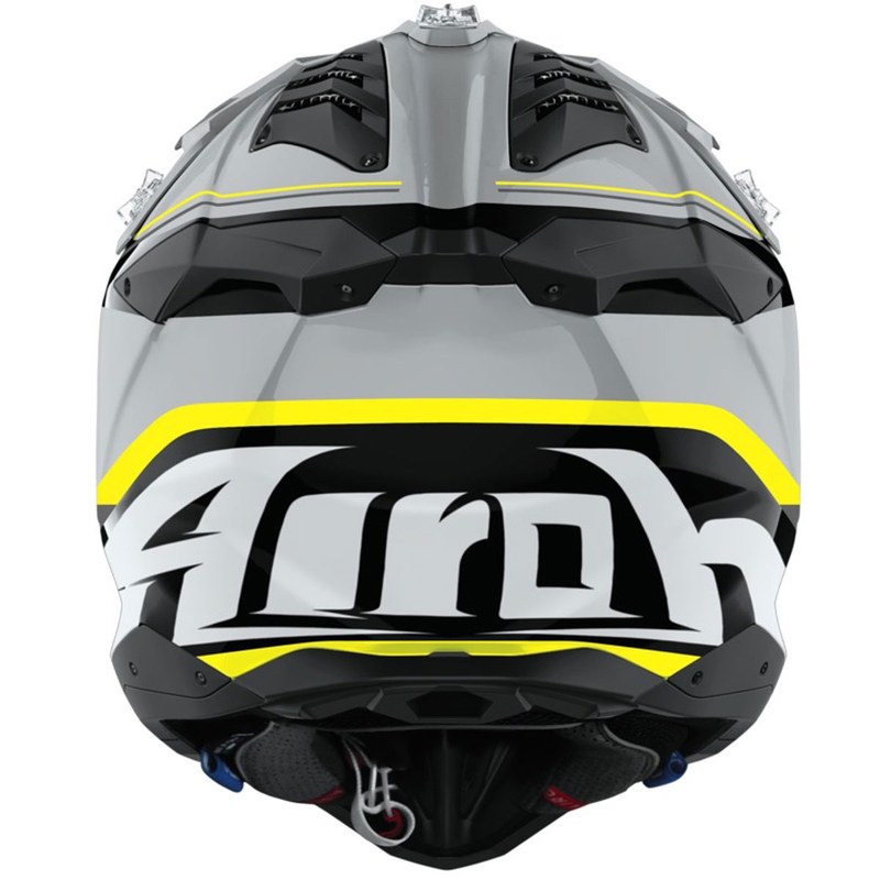 Motokrosová helma Airoh Aviator 3 Leader lesklá žlutá