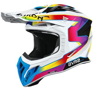 Motokrosová helma Airoh Aviator ACE 2 Sunrise lesklá vícebarevná