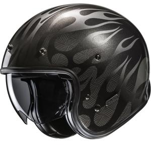 Otevřená helma na motorku HJC V31 Firo MC5 černo-šedá