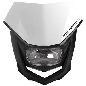 Světlomet POLISPORT HALO Bílo/Černá