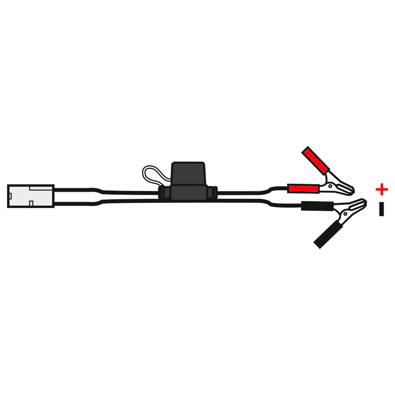 Prodloužený kabel Oxford s klipy typu "krokodýl"