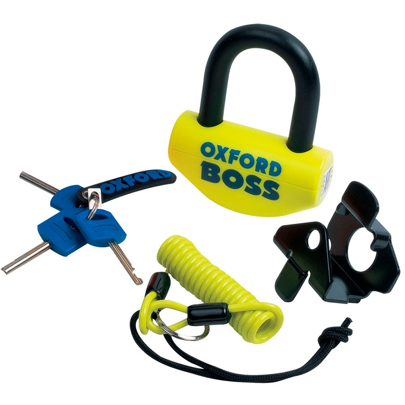 Zámek Oxford Boss U profil žluto-černý 12,7 mm