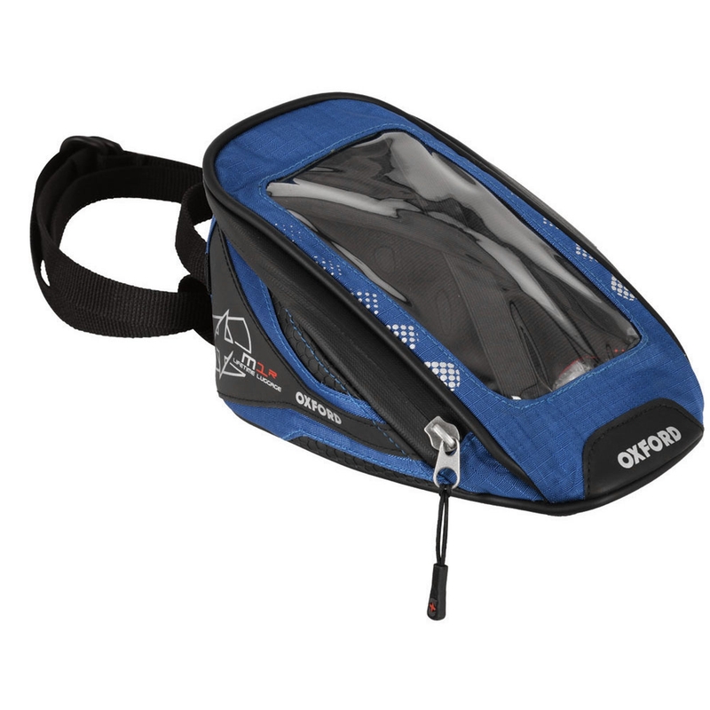 Tankbag na motocykl Oxford M1R Micro černo-modrý