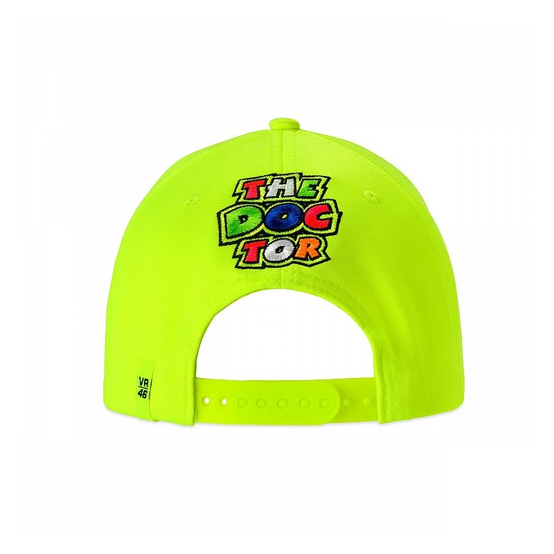 Kšiltovka VR46 Valentino Rossi THE DOCTOR žlutá