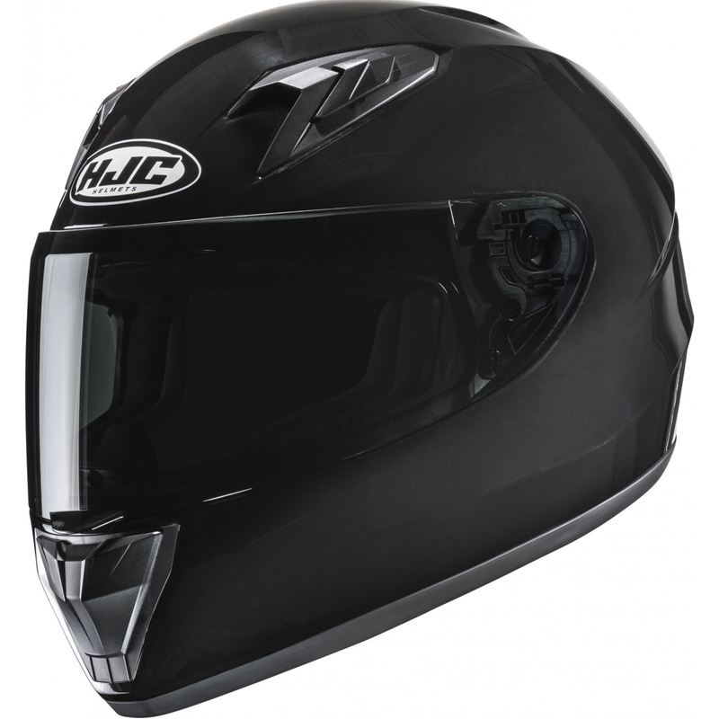 Dětská integrální helma na motorku HJC Y10 Solid metalická černá