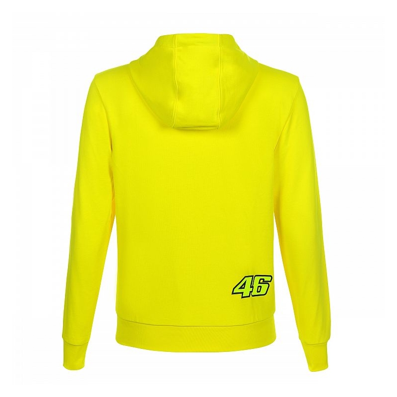 Mikina VR46 Valentino Rossi THE DOCTOR Fleece žlutá