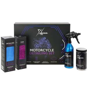 Sada prostředků na čištění motorky Xzone Motorcycle Detailing Set